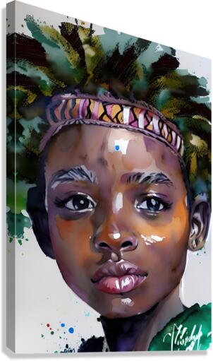 Queen in Training Canvas Print