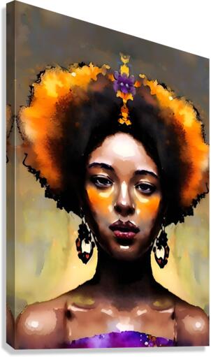 Warrior Princess Canvas Print