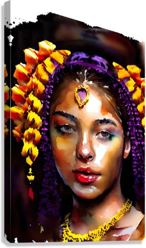 Unveiled Canvas Print