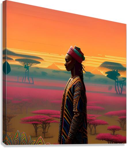 Peaceful  Canvas Print