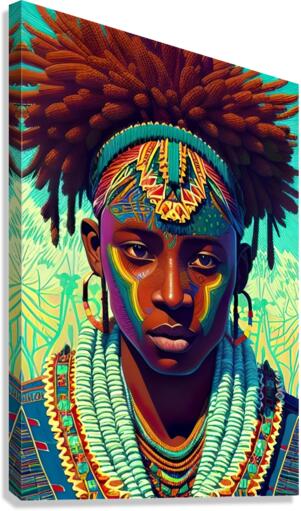 Junior Warrior  Canvas Print