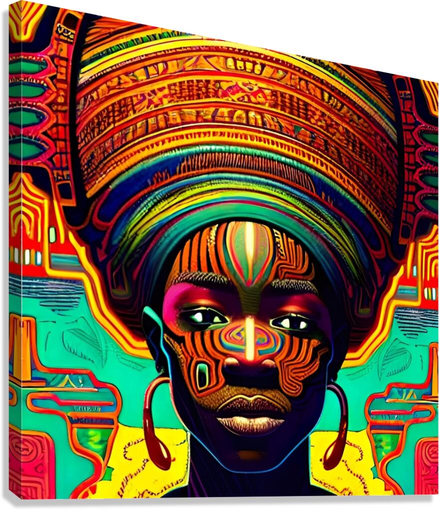 Crowned Canvas Print