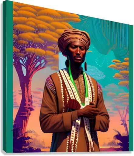 Prayer Warrior Canvas Print