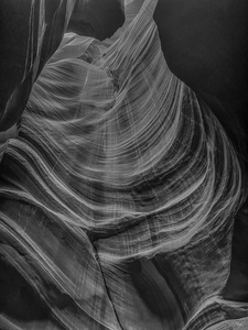 Canyon Column BW
