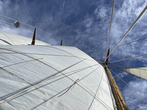Sails Catching the Wind