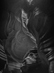 Swirling Shadows BW