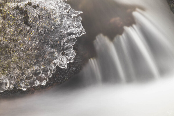 Ice Flow Print