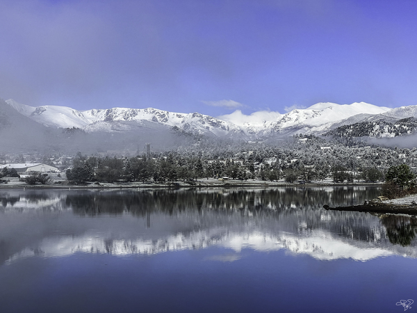 Mountain Reflections Print