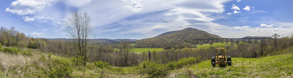 The Moodna Viaduct in Spring by THOMAS PATRICK KENNEDY