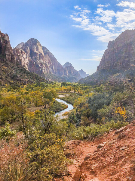 Zion Winding Stream by THOMAS PATRICK KENNEDY