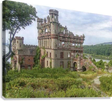 Bannermans Castle Canvas Print
