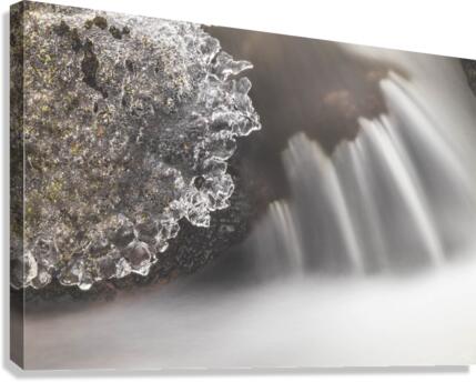 Ice Flow Canvas Print