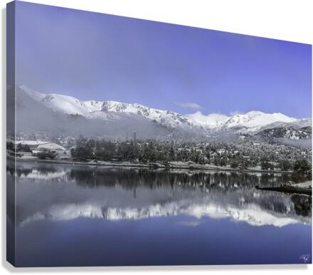Mountain Reflections Canvas Print