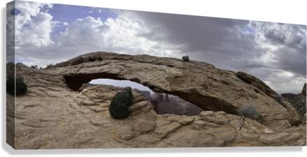 Mesa Arch Memory Canvas Print