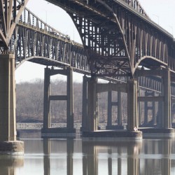 Newburgh Beacon Bridge Reflections