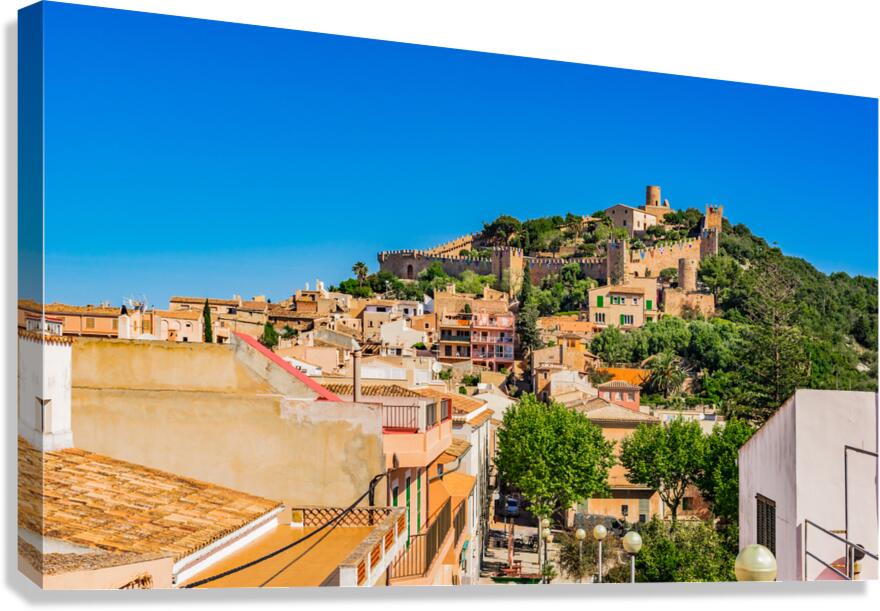 Capdepera Majorca Spain Canvas Print