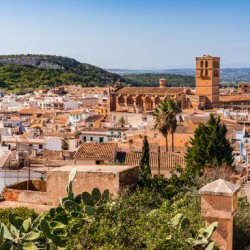 Felanitx on Mallorca island Spain