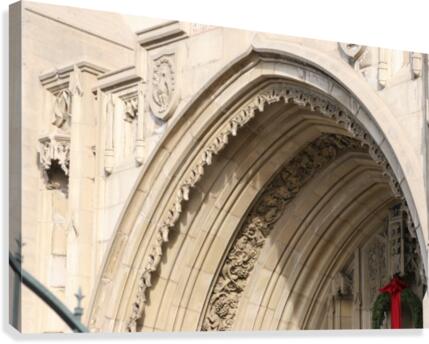 Church Arch Canvas Print