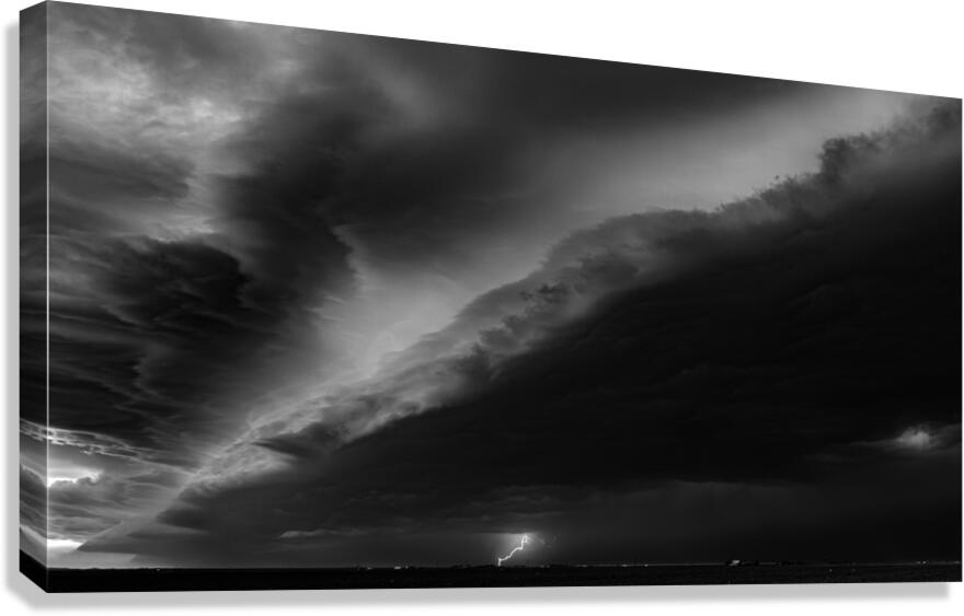 0071 B&W Canvas Print