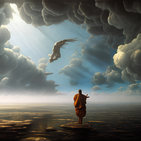 Father In The Sky by Roger Harrison