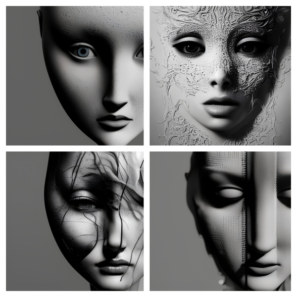 Four Faces by Roger Harrison