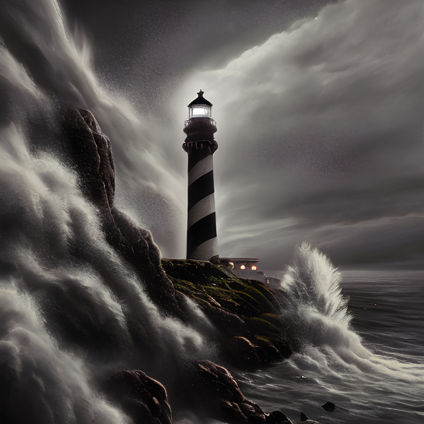 The Lighthouse by Roger Harrison