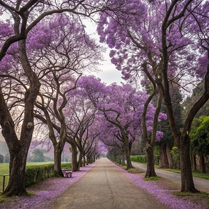                                   2Purple Blossom Pathway