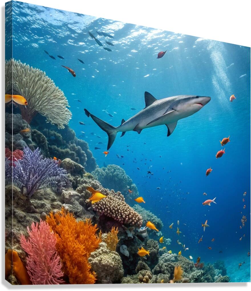                                 Underwater Paradise  1 Canvas Print