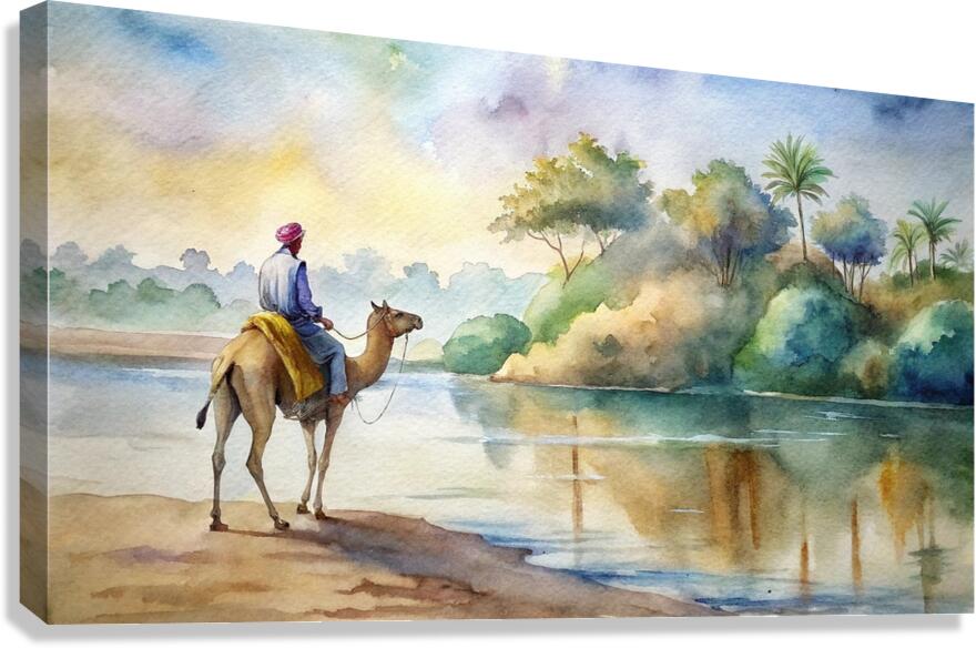                                         Desert Reflections Canvas Print