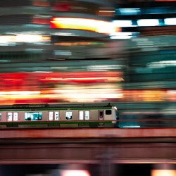 Lights through Yamanote