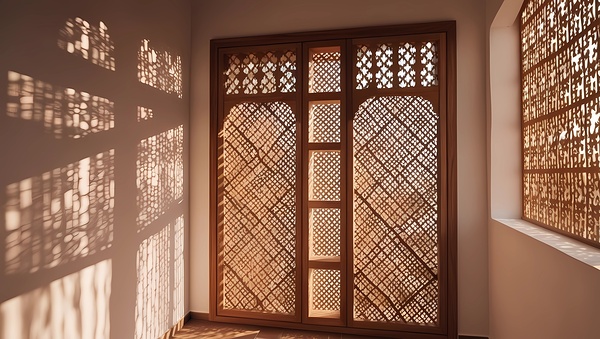 Veiled Light: The Mystic Screens of Moroccos Moucharabiehs by Magic Arts