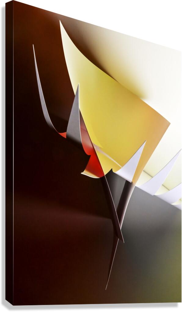 Mechanical hand Canvas Print