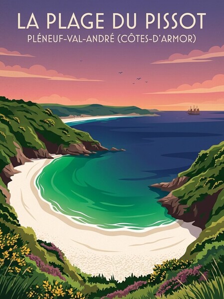 PLENEUF VAL ANDRE Print