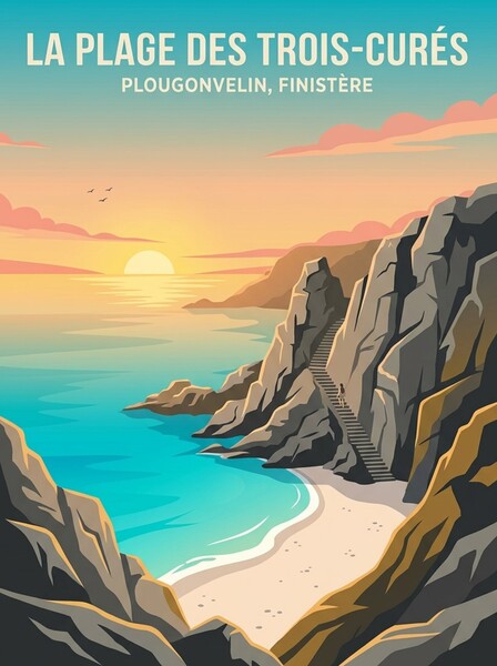 PLOUGONVELIN Print