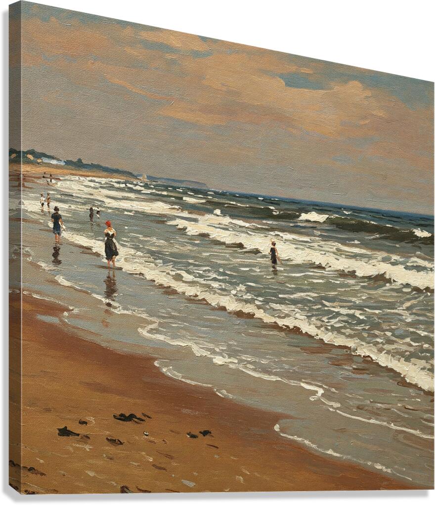 Sandy Beach Canvas Print