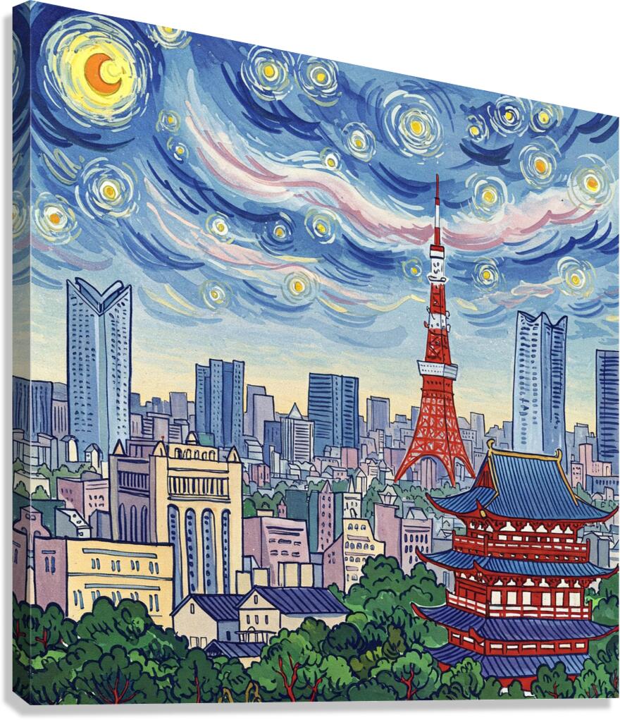 Tokyo Canvas Print