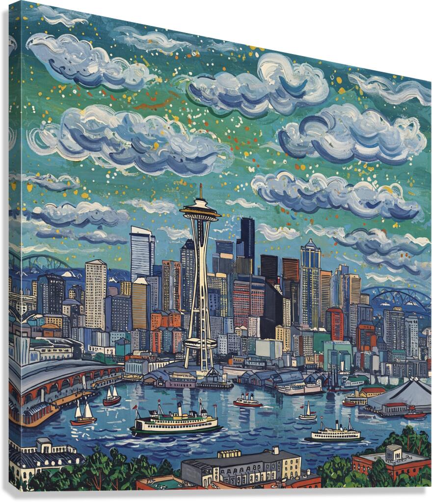 Seattle Canvas Print