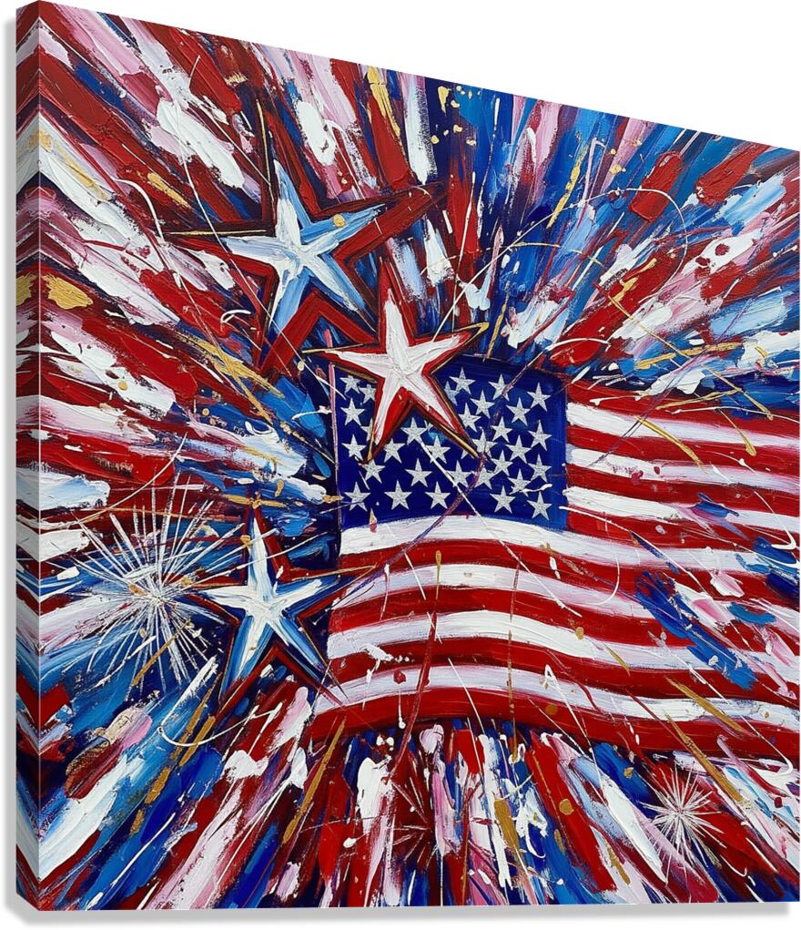 July 4th Canvas Print