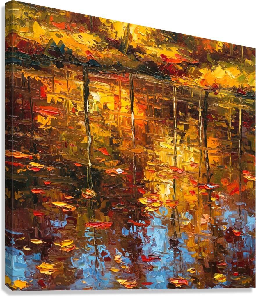 Autumn Reflection Canvas Print