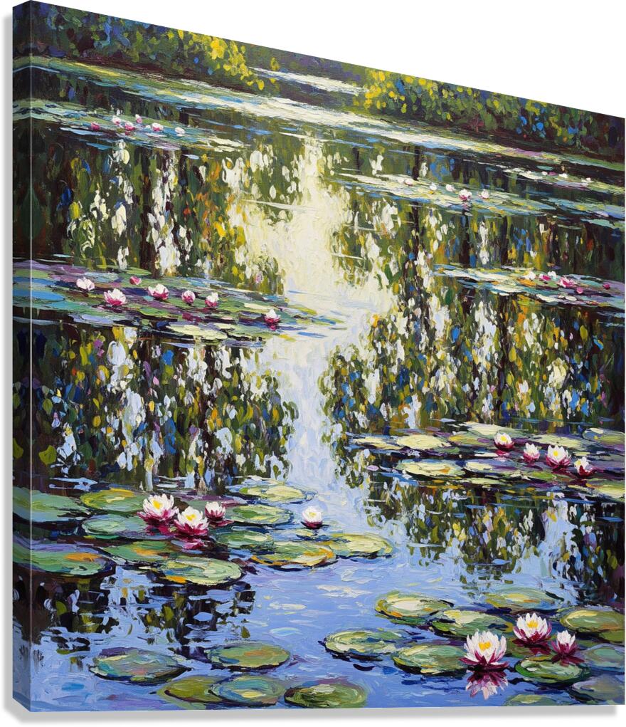 Summer Reflection Canvas Print