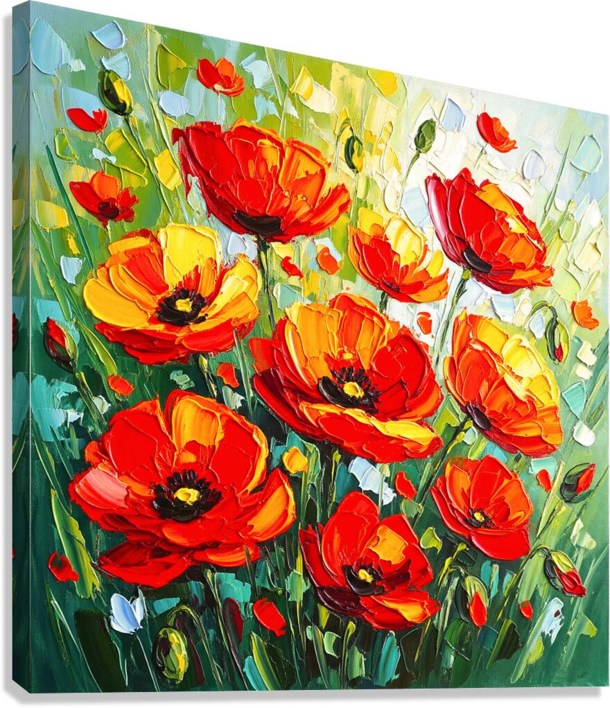 Poppies Canvas Print