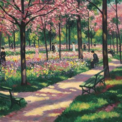 Spring in a Park