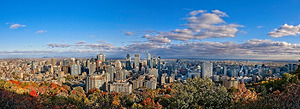 Montreal Skyline from Mount Royal