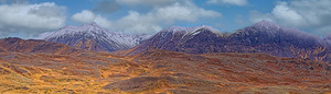 Snow-Capped Mountain Range