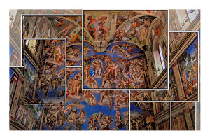 Sistine Chapel Collage