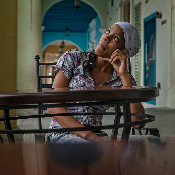 Woman in Thought by Chirag Pandya