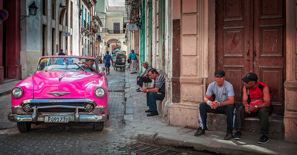 Pink Chevy on Paseo by Chirag Pandya