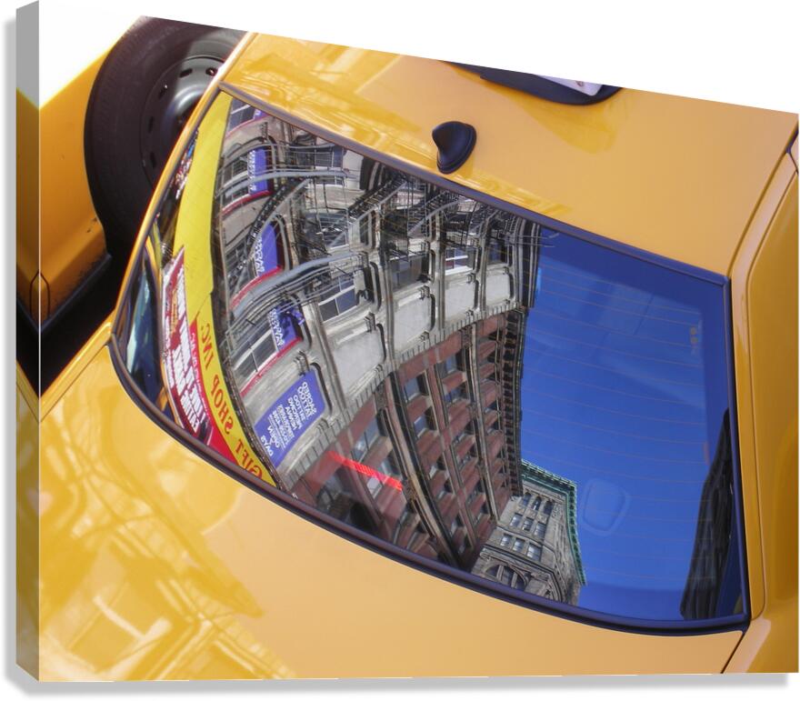 City Reflections Canvas Print