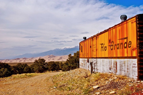 Dunes Boxcar Print