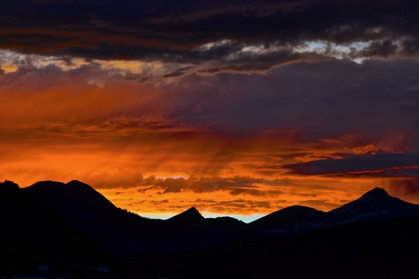 Sunset Silhouette Print